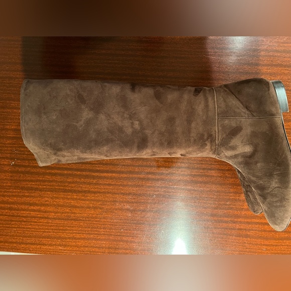 Ralph Lauren Suede Knee - High Flat Boot - Picture 3 of 11